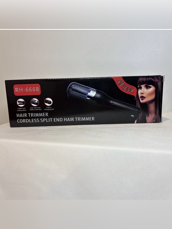 Other - RH-6668 Cordless Split End Hair Trimmer — Black